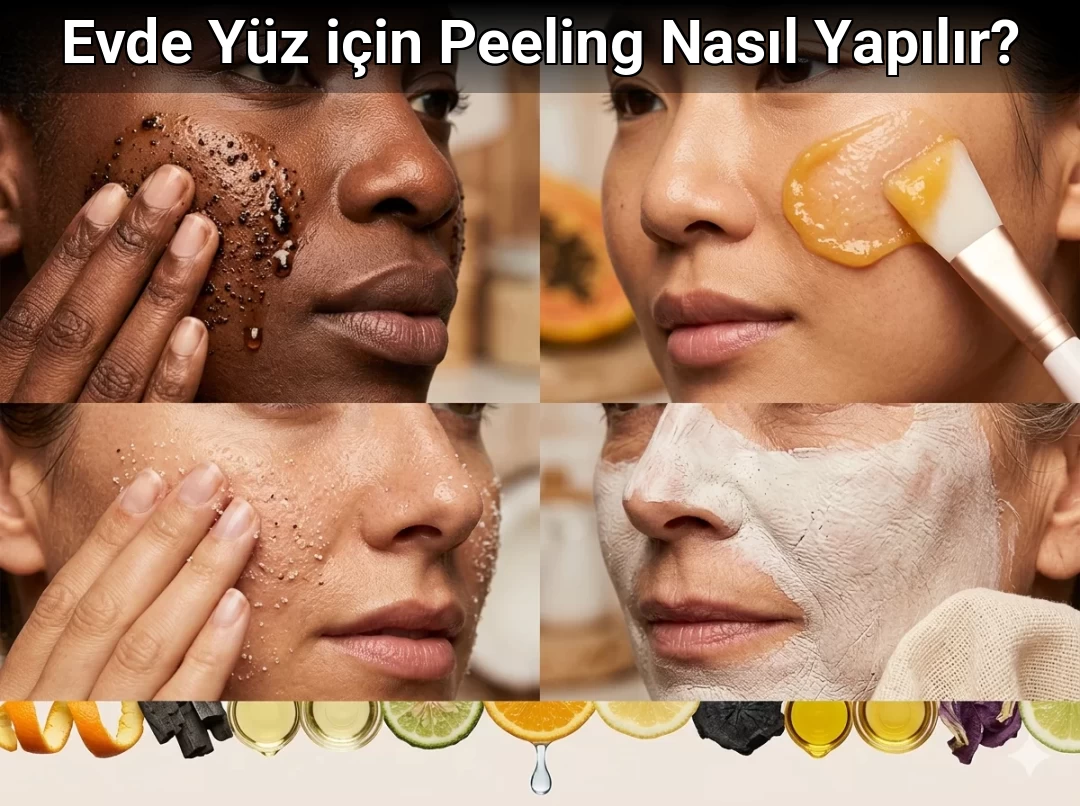 Evde Yüz için Peeling Nasıl Yapılır?